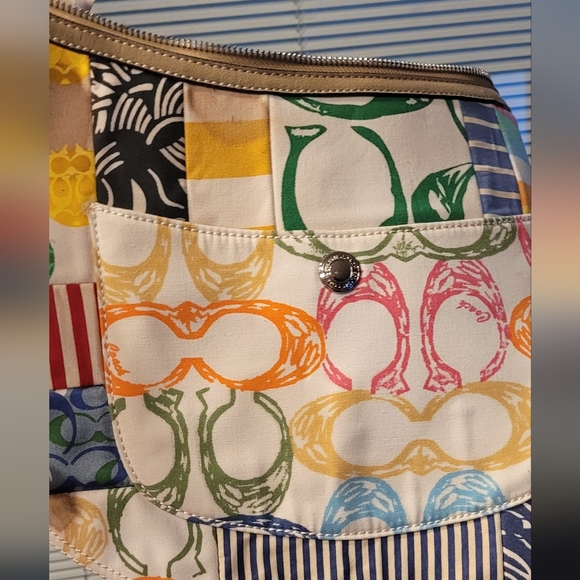 Multi patch work coach bag - Picture 4 of 4